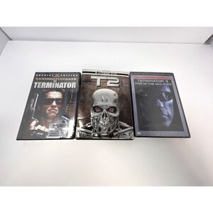 Terminator DVD Lot: Terminator, T2 Extreme, Rise of the Machines Lot Of 3 NEW